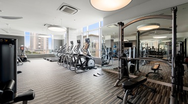 24/7 Fitness Center at The Southmore High-rise