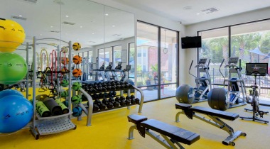 Texas Medical Center apartments with gym