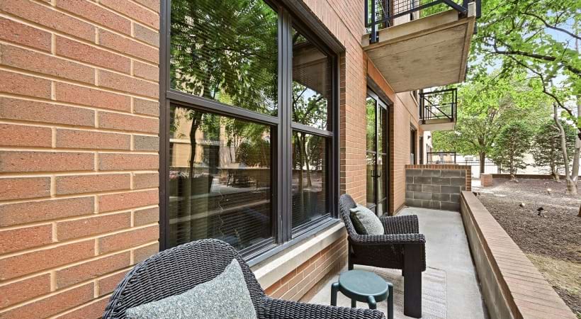 Private Patios and Balconies