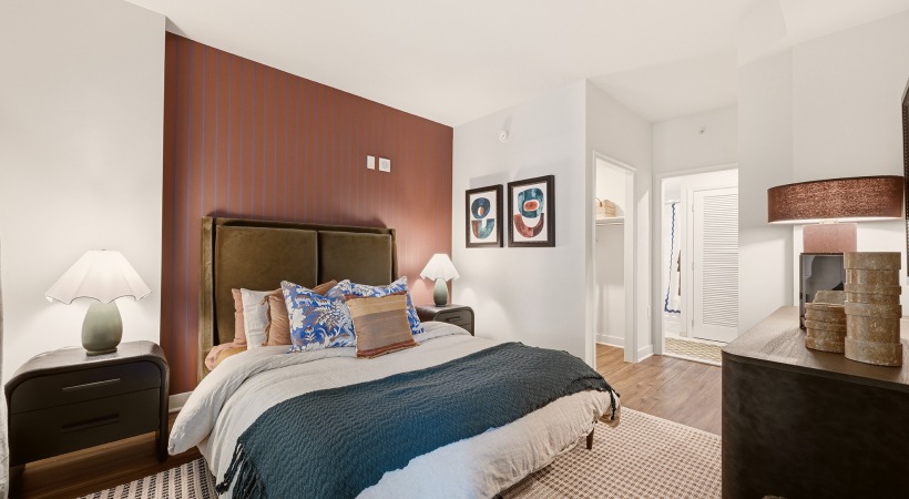 Spacious Walk-In Closets