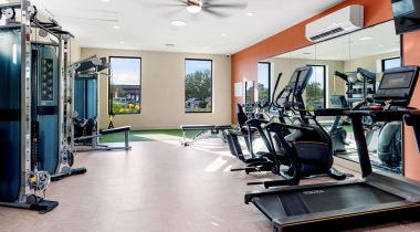 Newly Renovated, 24/7 Fitness Center