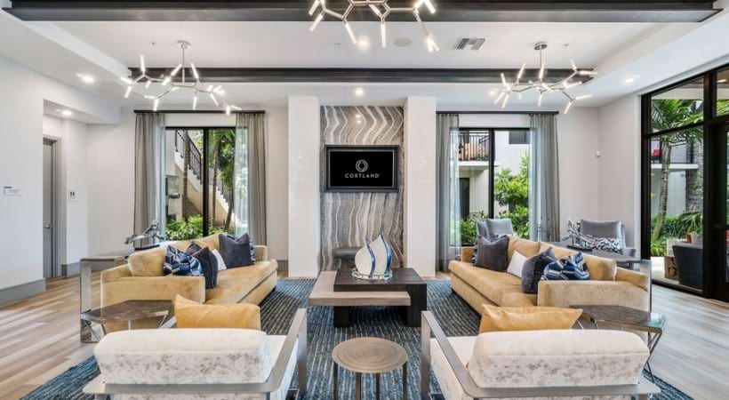 Resident Clubhouse at Our Apartments for Rent in Deerfield Beach