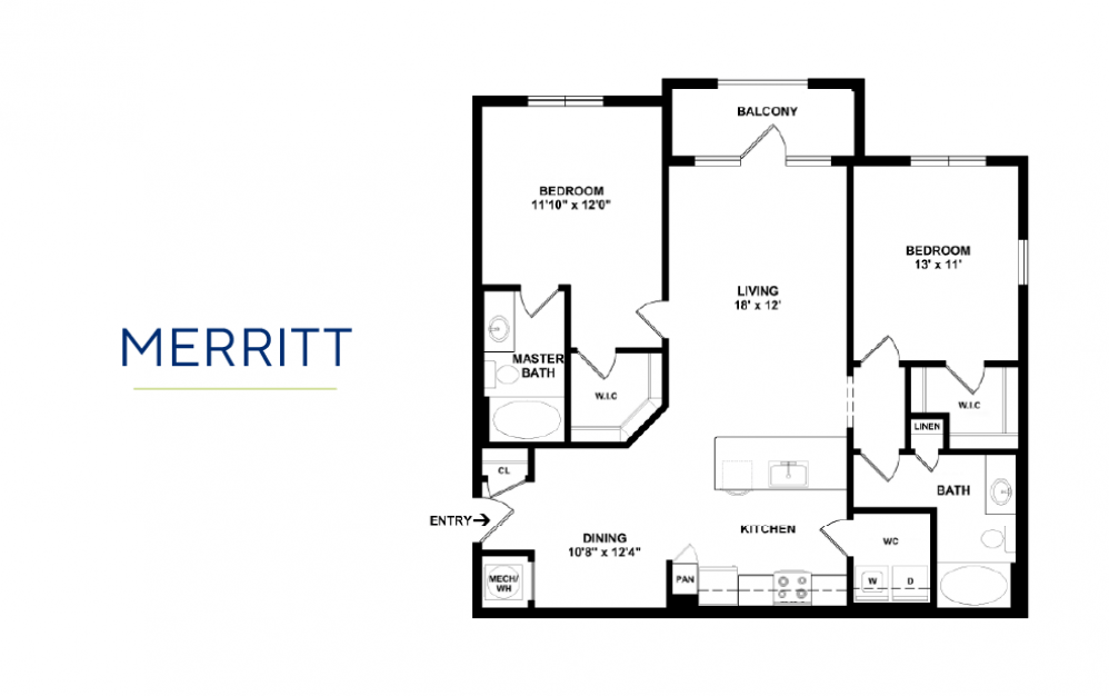 Merritt Workforce 2-Bedroom Apartment in Delray Beach