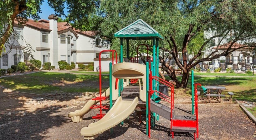 Children's Playground at Our Upscale Apartments Near Desert Ridge Mall