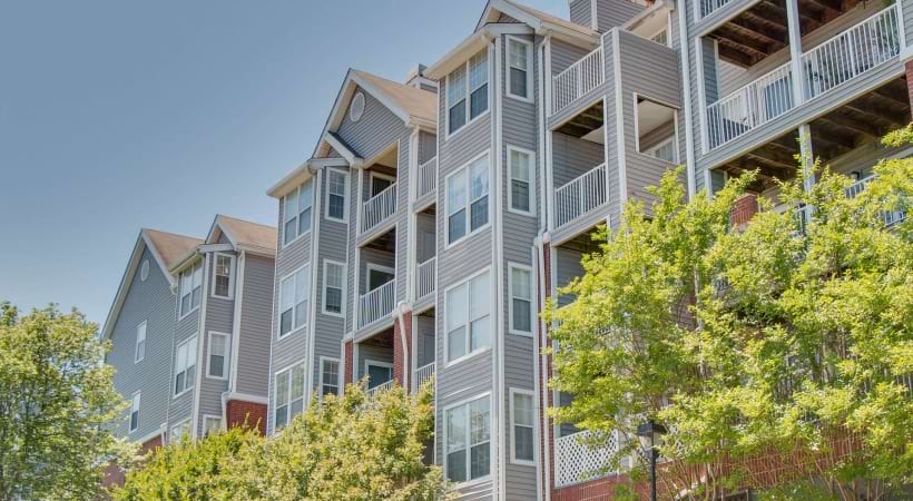 An Outdoor View of Our Alexandria Apartment Community