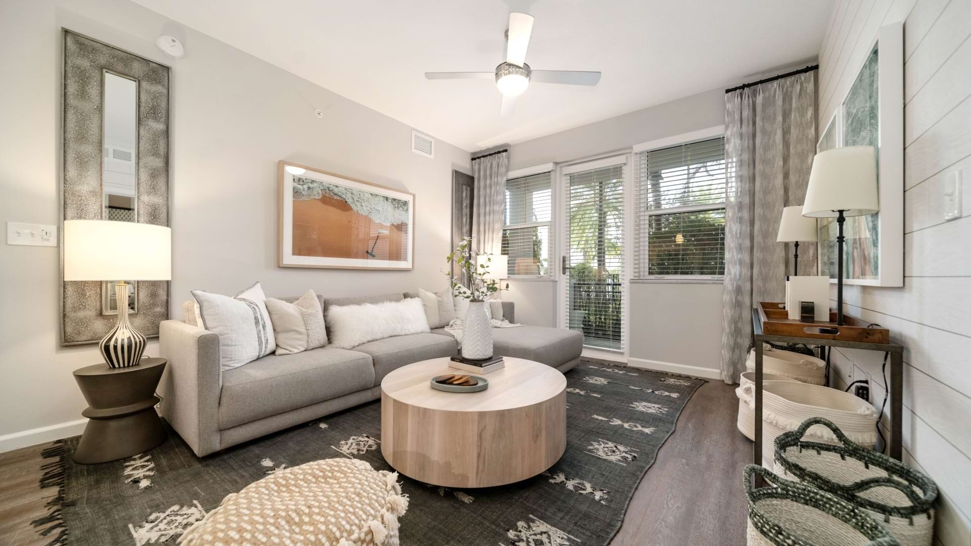 Spacious Living Area in Our Delray Beach Apartments