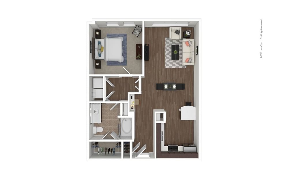 Fairmont 1 Bedroom Apartment by the Galleria Mall in Dallas, TX