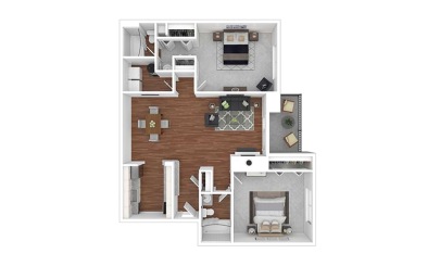 Renovated 2 Bedroom at Heritage at Leesburg