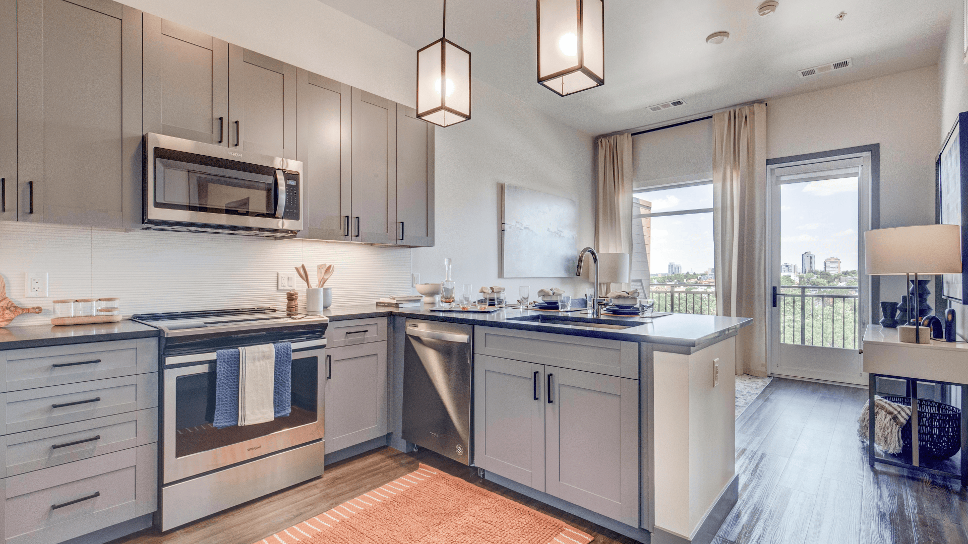 Open Concept Kitchen at Our Capitol Hill Apartments