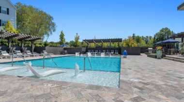 Resort-Style Pool with Sun Deck at Our UNCC Apartments