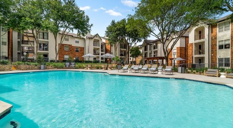 Sundeck Next to the Pool at Our Apartments near Euless