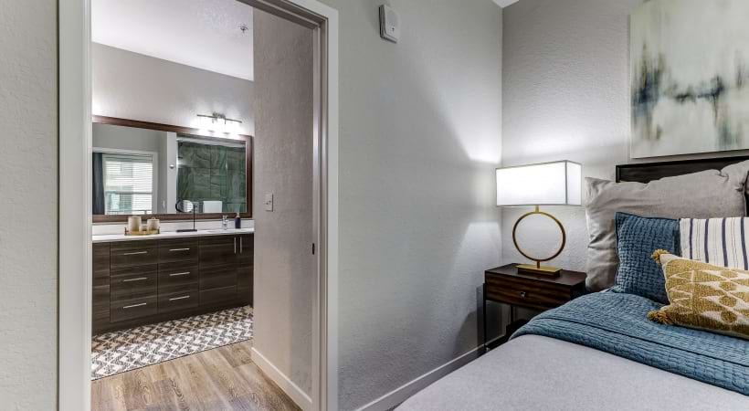 Modern Bedroom at Our Apartments near Orlando, FL