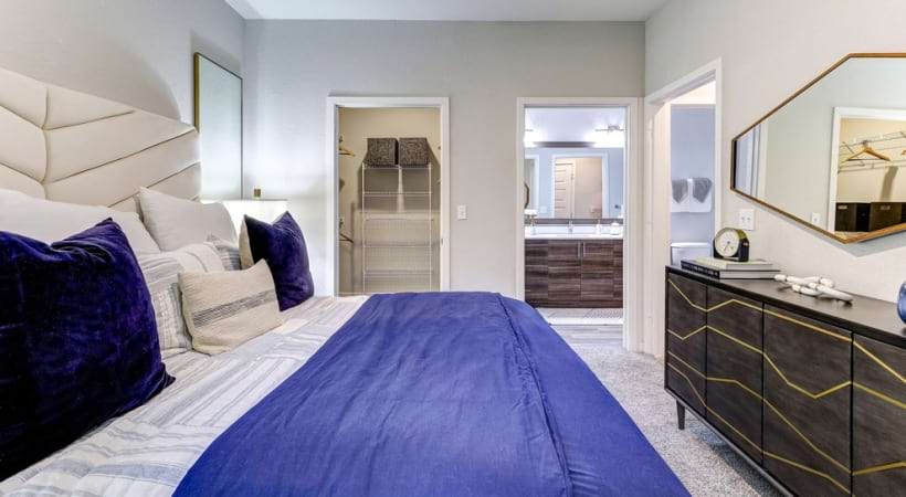 Modern Bedroom at Our Apartments near Orlando, FL