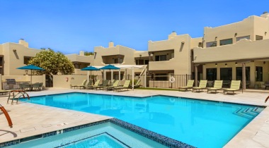 Resort-Style Pool at Our Apartments on Frank Lloyd Wright