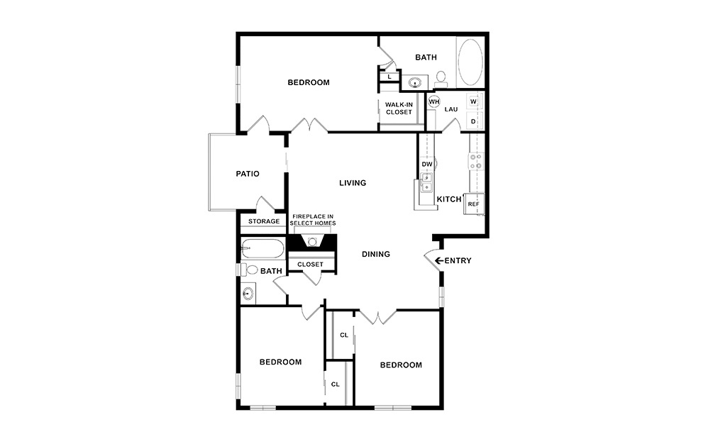 Hideaway Floor Plan | Indigo Creek