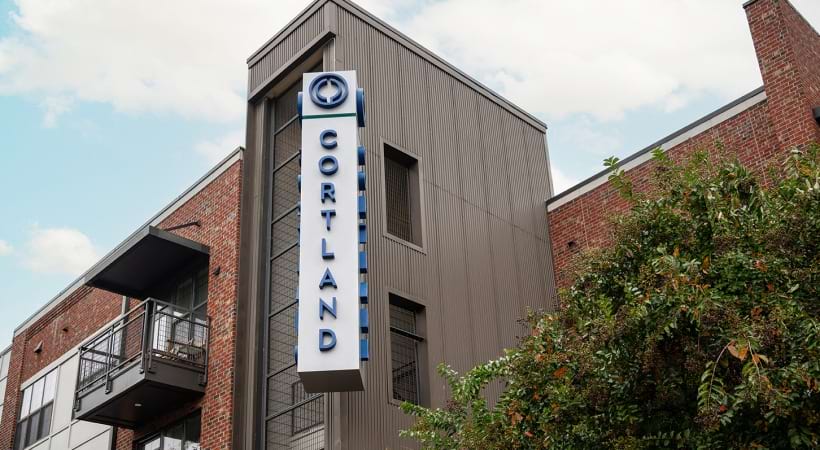 Exterior View of Our South End Luxury Apartments