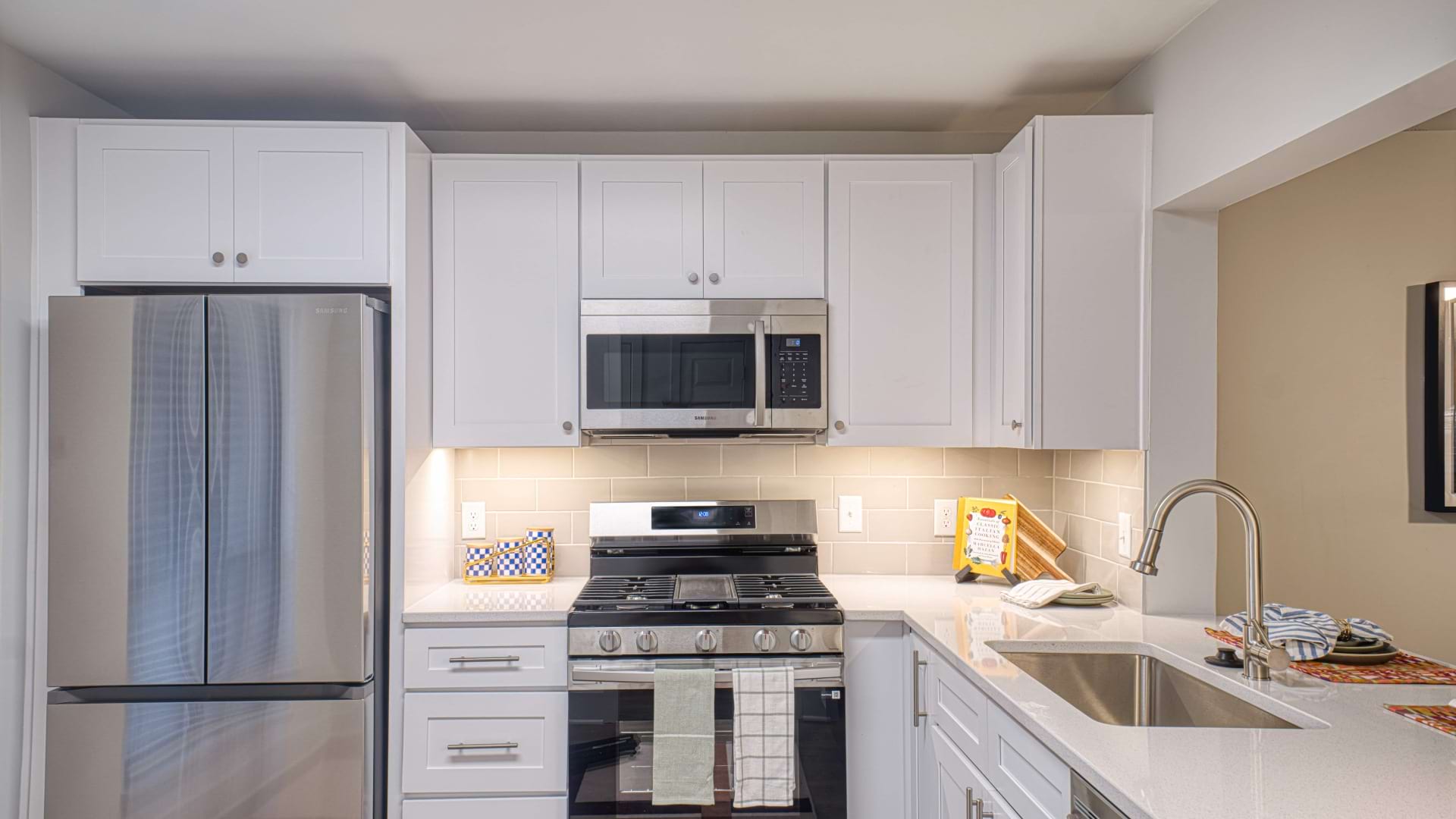 Well-Lit Kitchen at Our Smyrna Apartments for Rent