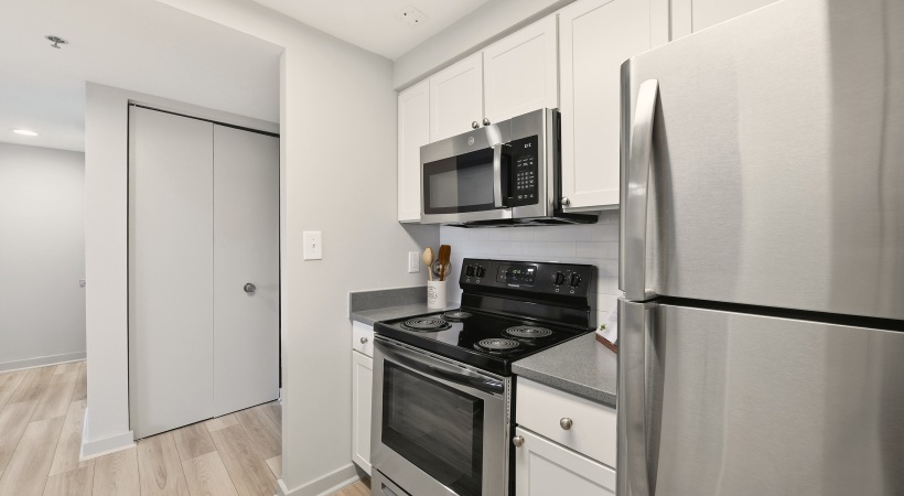 Energy-Efficient, Stainless Steel Appliances