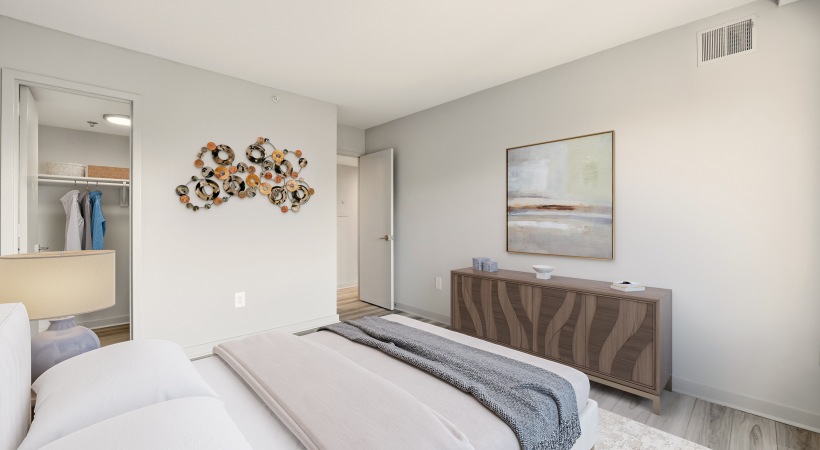 Spacious Walk-In Closets