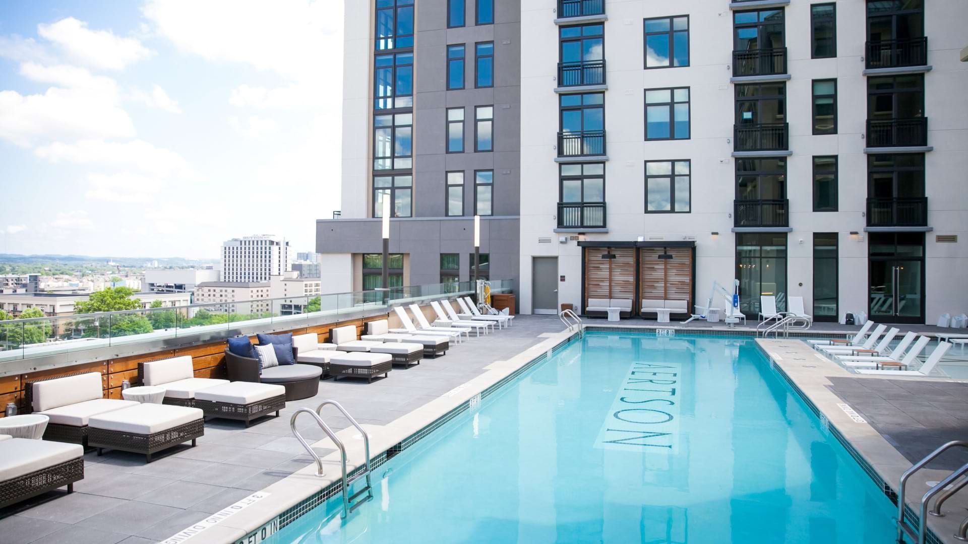 Resort-Style Pool at Our Luxury Apartments in Nashville, TN