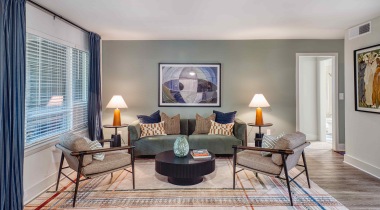 Spacious Living Room at Our Apartments Near Vinings, GA