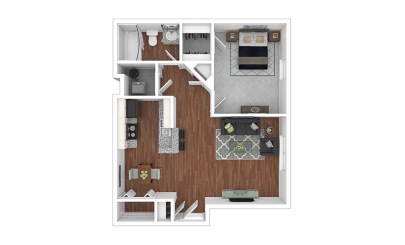 Foxfire 1 Bedroom Canal Winchester Apartment