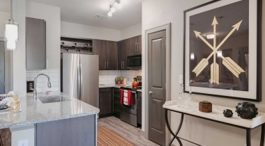 Stainless steel appliances at our rental community in Shadow Creek Ranch