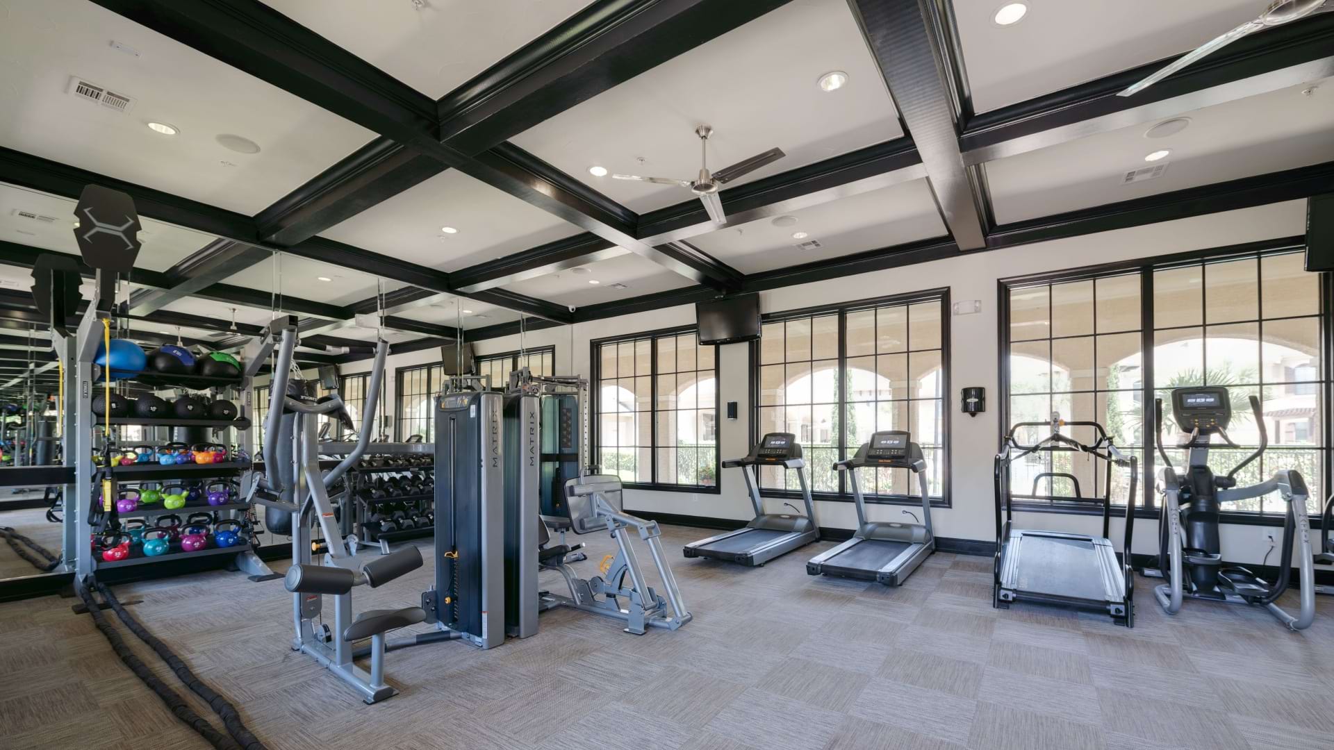 24/7 Fitness Center at Our Apartments Near Cinco Ranch