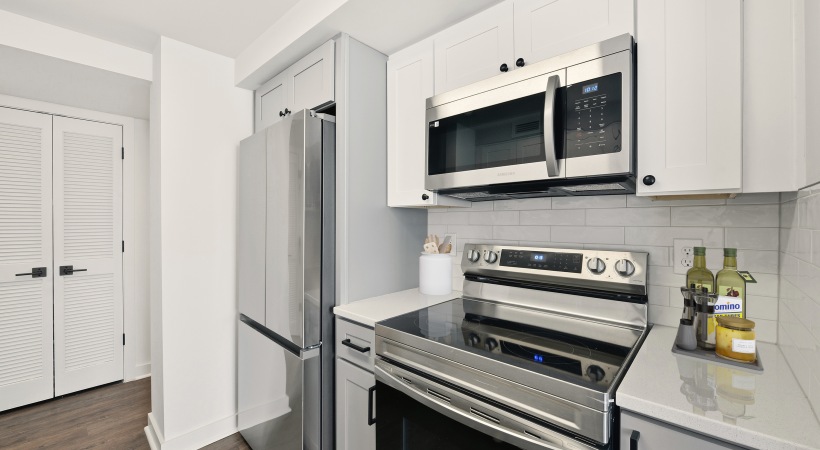 Energy-Efficient, Stainless Steel Appliances