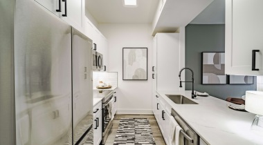 Kitchen Area at Our Luxury Apartments in West Village