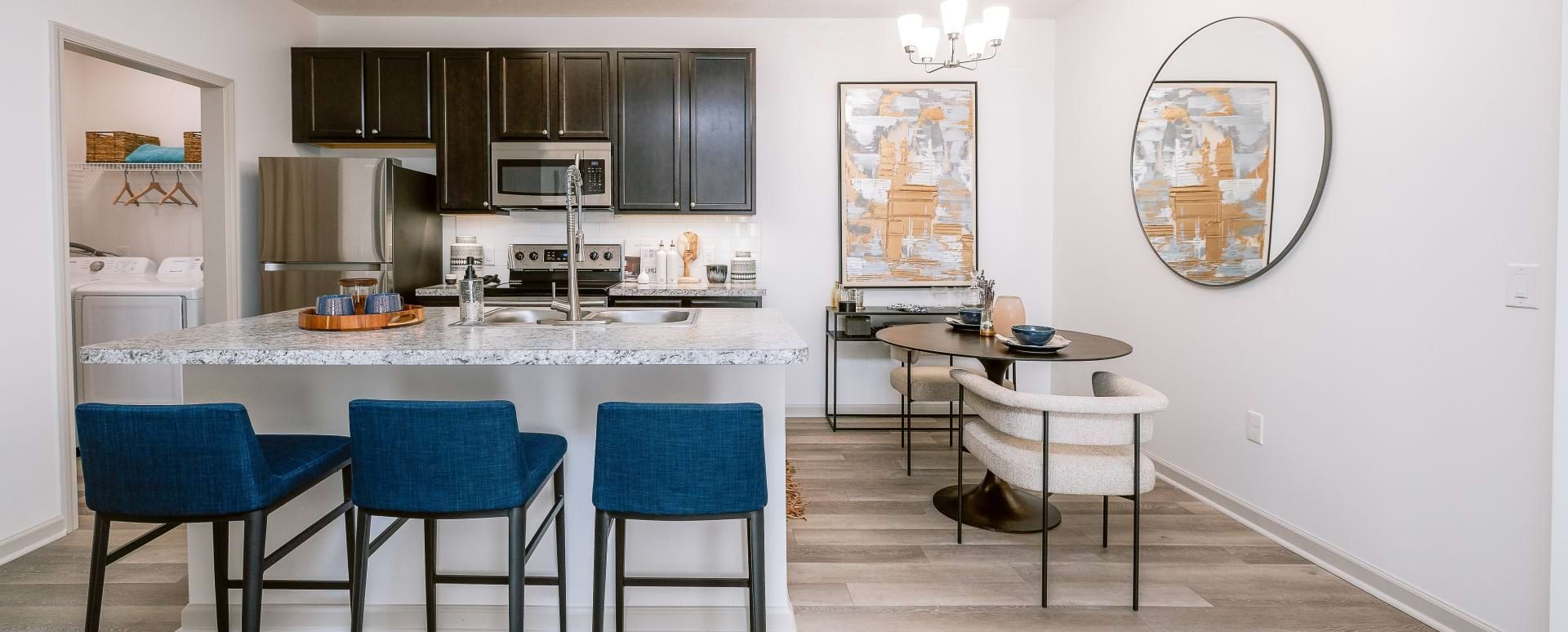 Upscale Kitchen Islands in Our Apartments in Hilliard, OH
