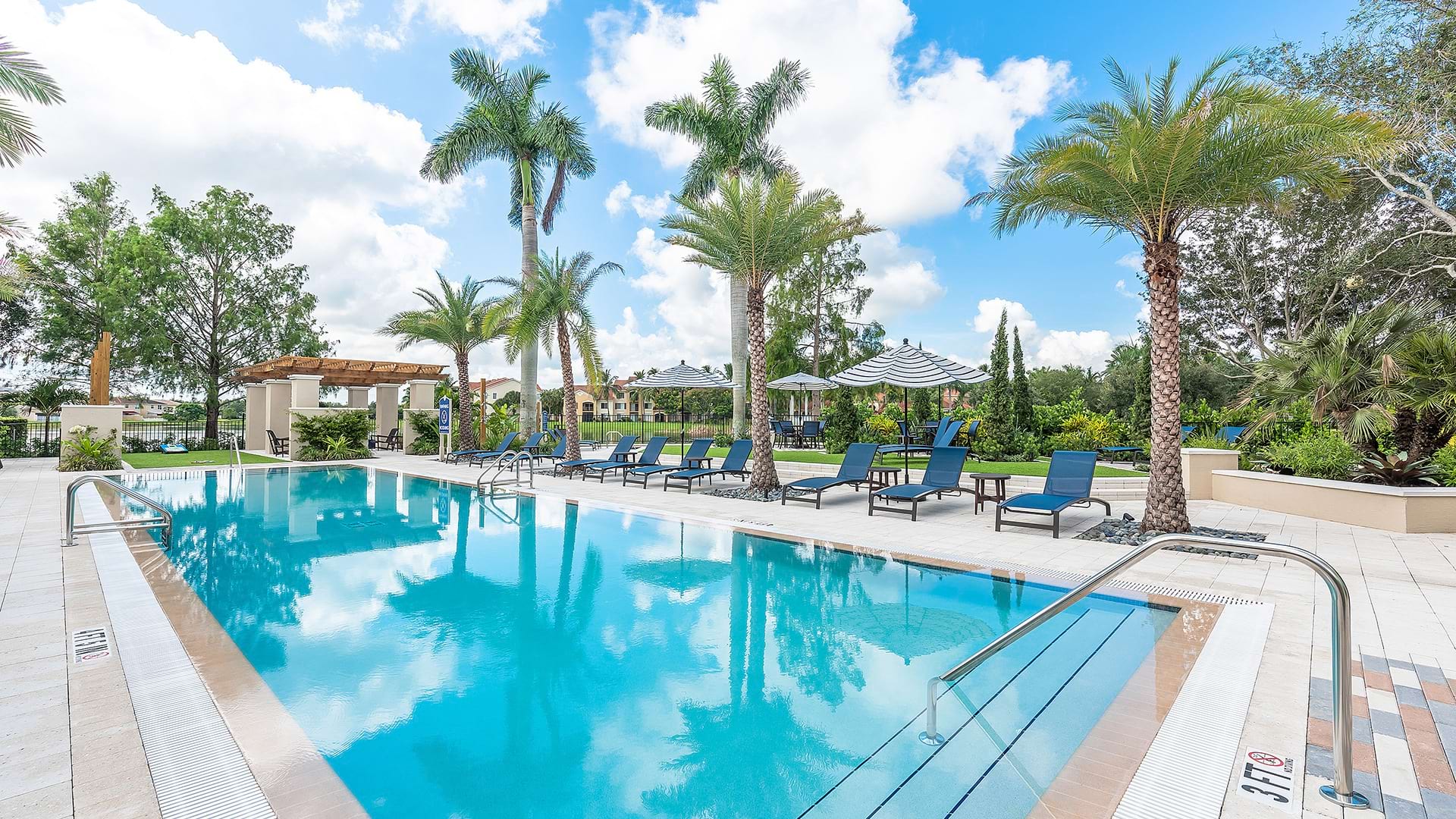 Resort-Style Pool at Our Apartments in Downtown West Palm Beach, FL