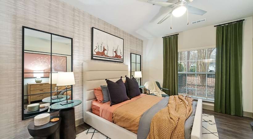Bedroom Ceiling Fans & Natural Lighting