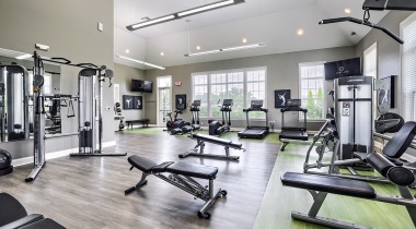 Our Delaware County Apartment Fitness Center 