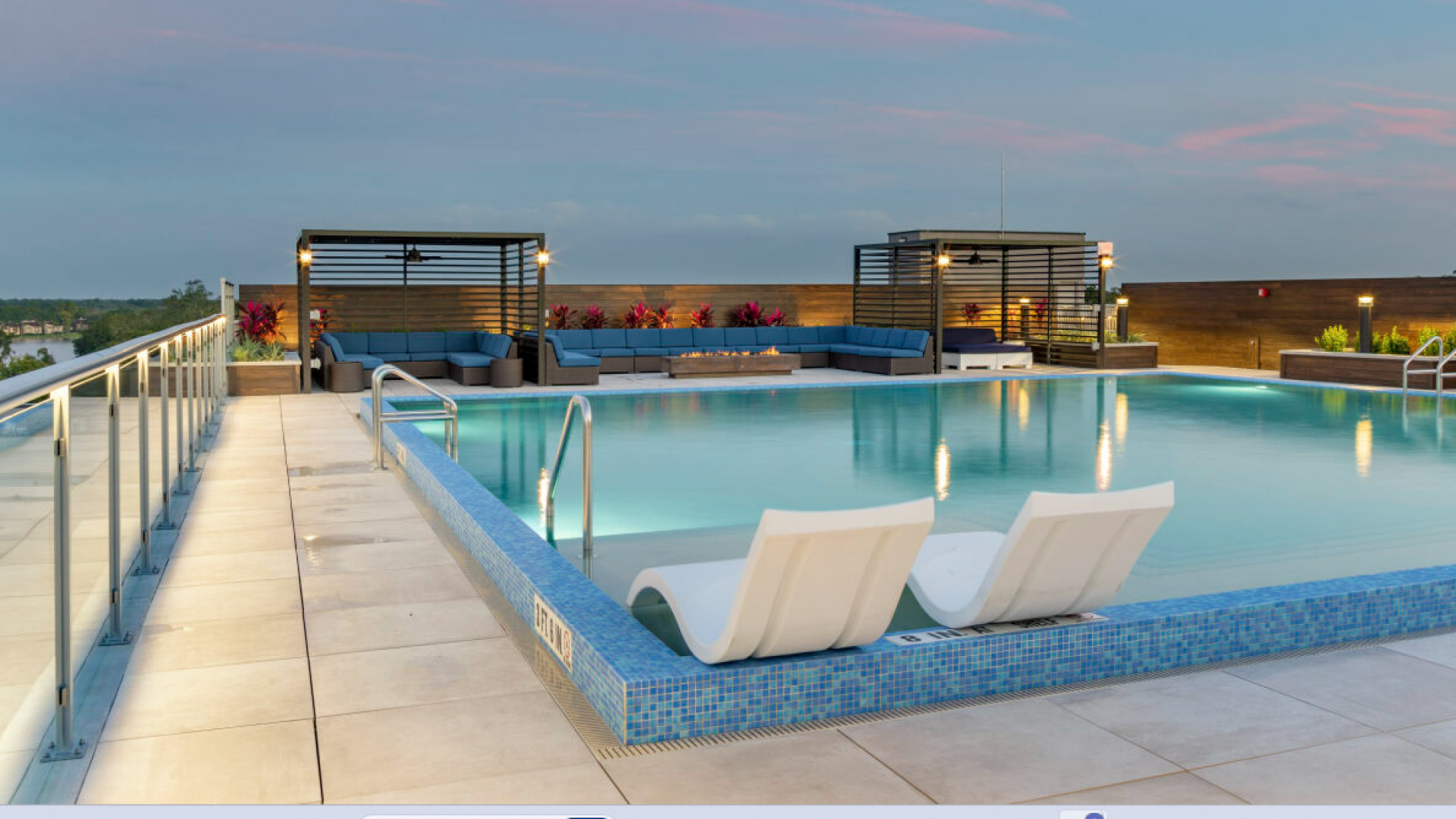 Resort-Style Pool at Cortland on Orange