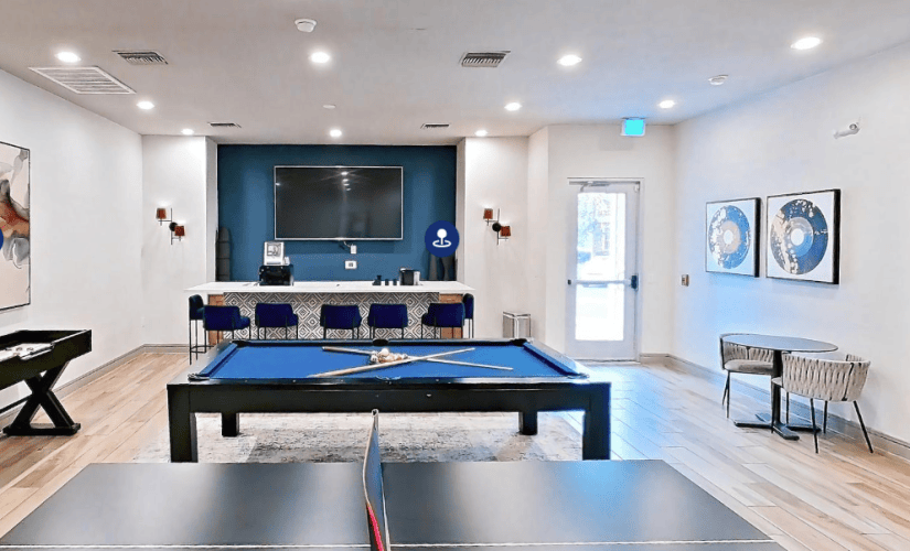 Game Room & Movie Theater