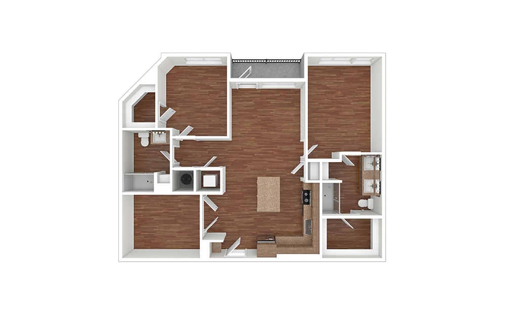 Pearce 2-Bedroom Apartment Near Downtown Cary, NC