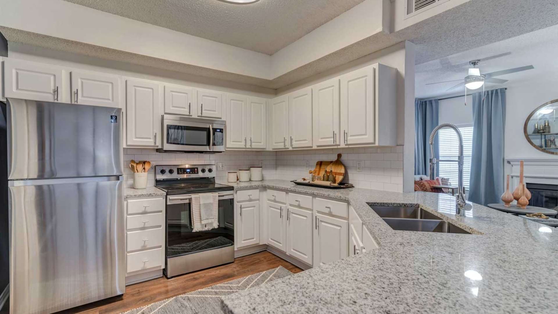 Stainless Steel Appliances in Our MacArthur Apartments in Irving, TX