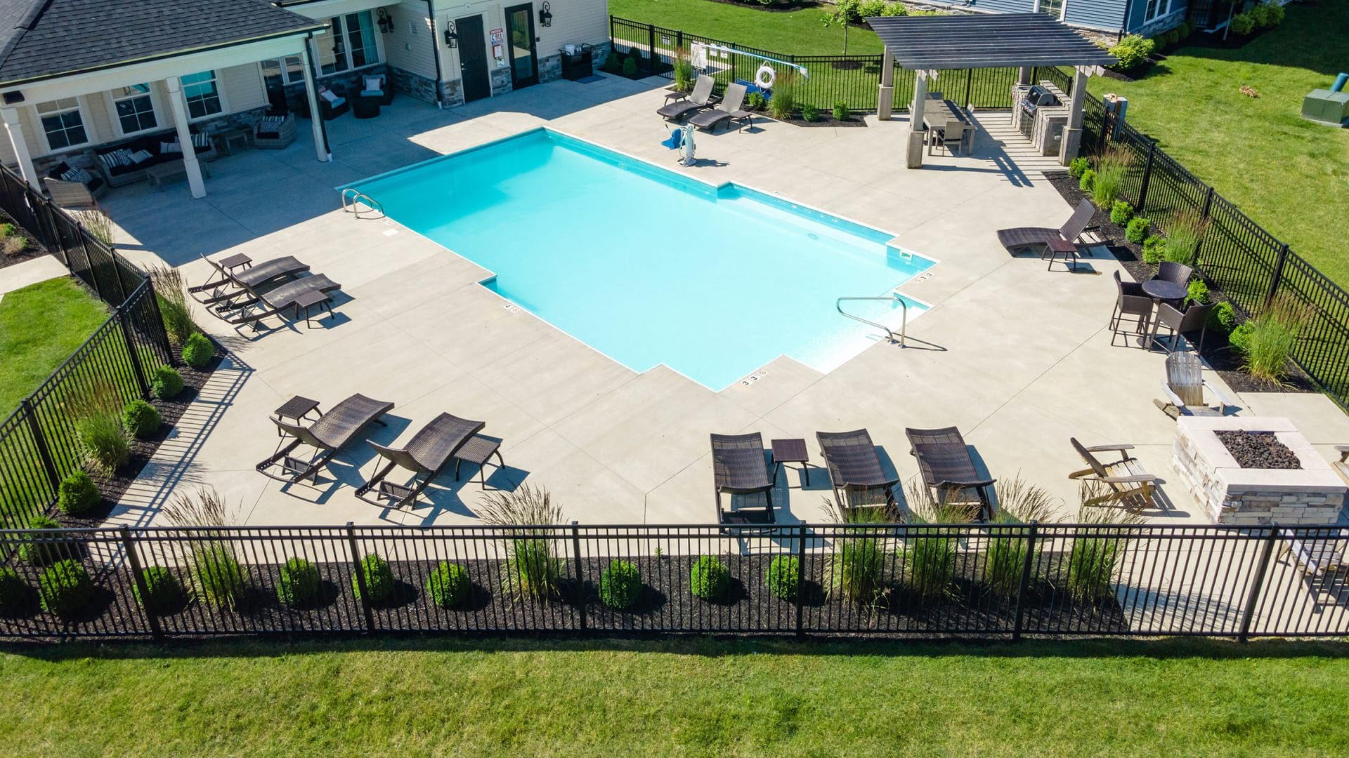 Swimming Pool at Our Modern Apartments Near Sunbury, Ohio