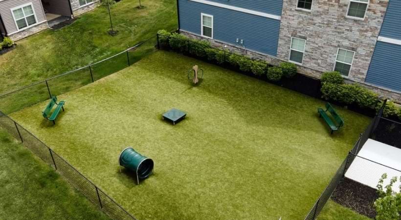 Leash-Free Bark Park at our Sunbury Ohio Apartments