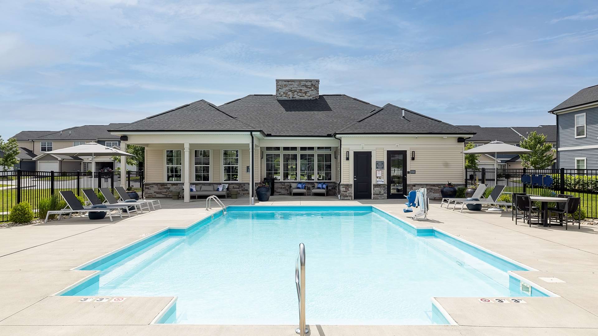 Resort-Style Pool at Our Modern Apartments Near Sunbury, Ohio