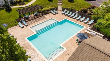 Resort-Style Pool and Sun Deck at Our Apartments for Rent in Northeast Columbus, Ohio