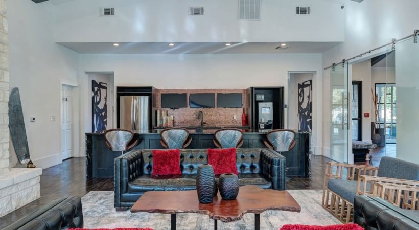 Resident Clubhouse at Our Apartments in Far West San Antonio	