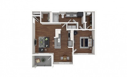 Peak 1 Bedroom Apartments in East Mesa, AZ