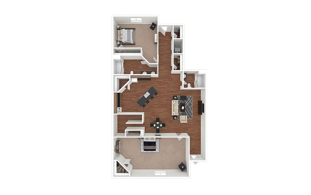 B8 2 Bedroom Apartment for Rent in Daytona Beach