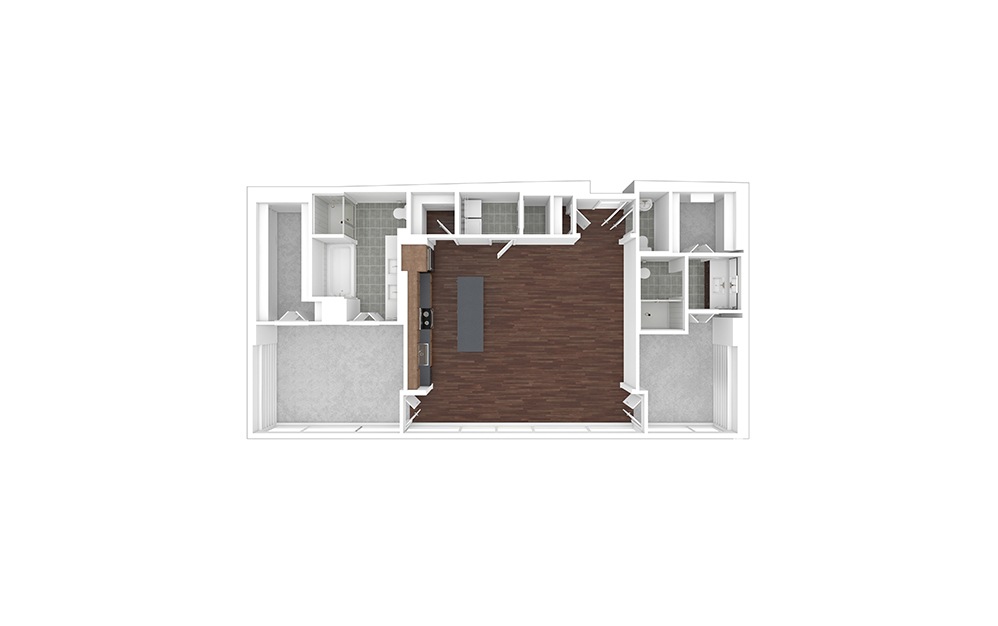 B7 2-Bedroom Penthouse in Houston