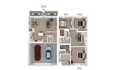 Seagrape 3 bedroom 2.5 bath 1660 square feet