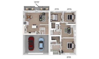 Seagrape 3 bedroom 2.5 bath 1660 square feet