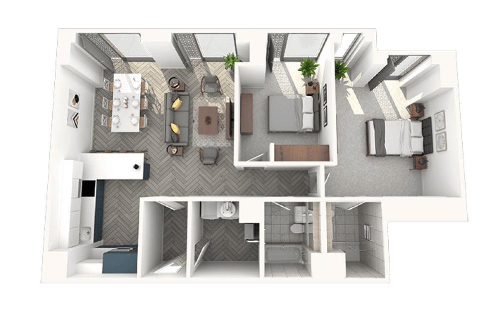 B11 Lux 2 Bedroom Manchester Luxury Apartment to Rent