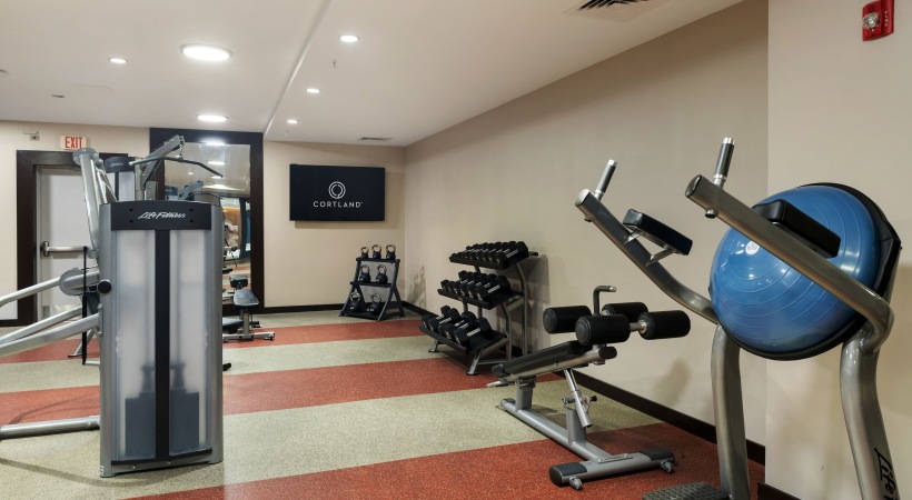 24/7 Fitness Center with Ample Machines at Our Ballston, Virginia Square Apartments
